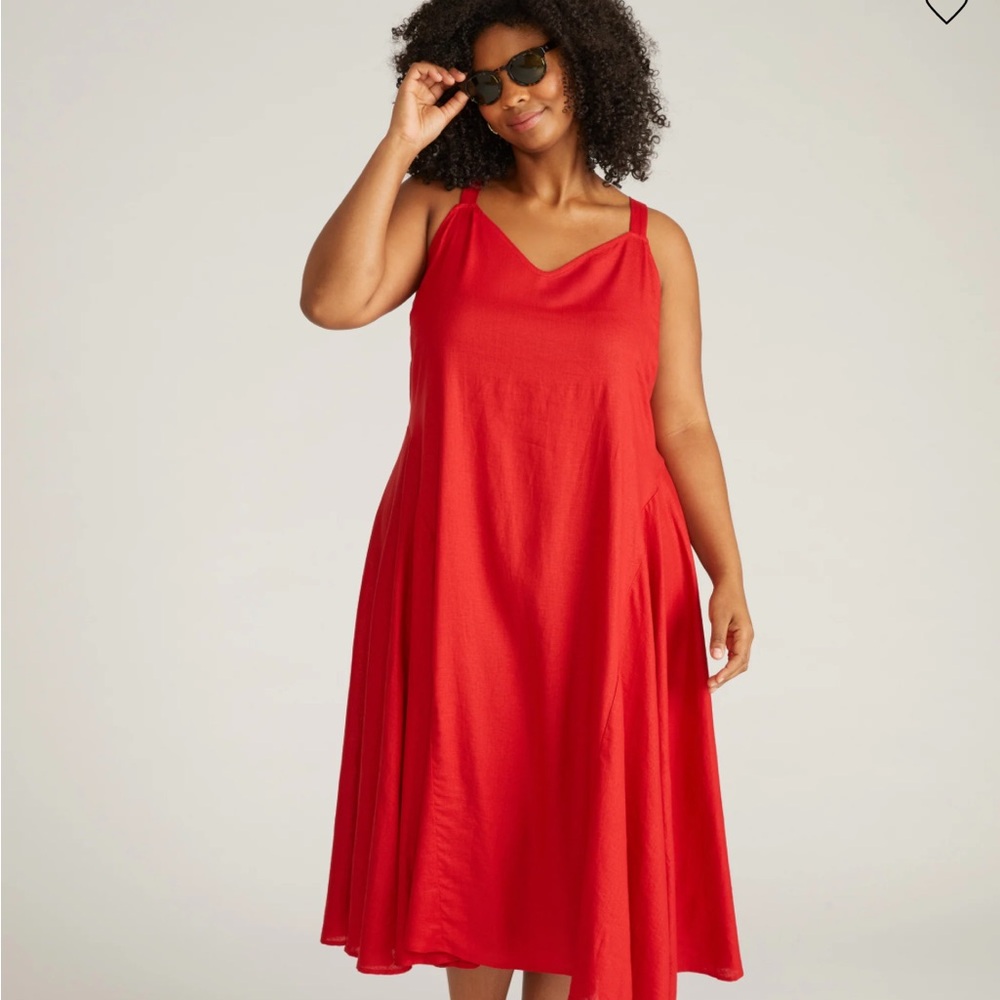 Universal Standard Sunshower Flowy Line Dress